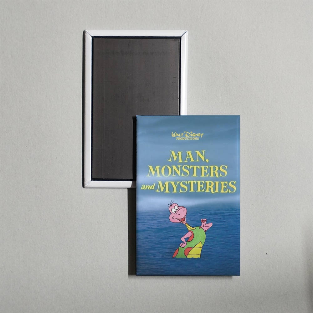 Man, Monsters & Mysteries Mini Movie Fridge Magnet