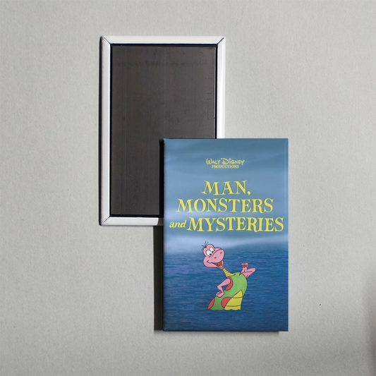 Man, Monsters & Mysteries Mini Movie Fridge Magnet