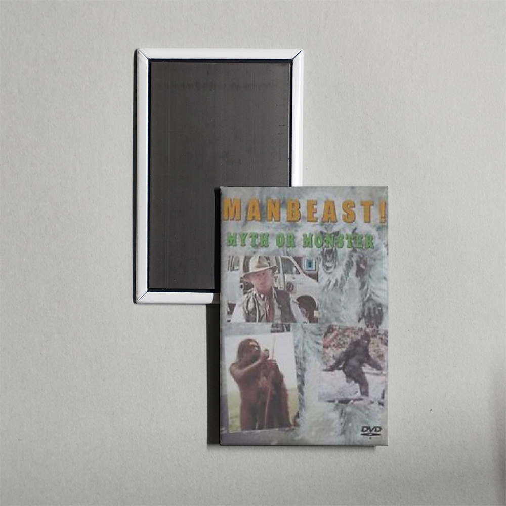 Manbeast! Myth or Monster Mini Movie Fridge Magnet