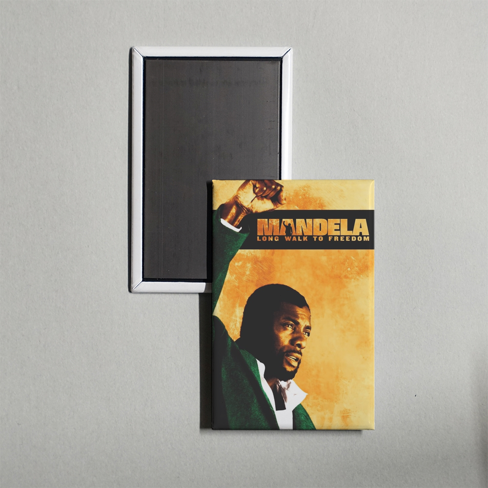 Mandela Long Walk to Freedom Mini Movie Fridge Magnet