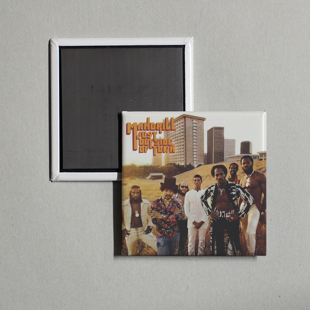 Mandrill - Just Outside Of Town Album Cover Fridge Magnet