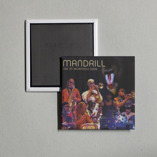 Mandrill - Live At Montreux Jazz Festival - 2002 Album Cover Fridge Magnet