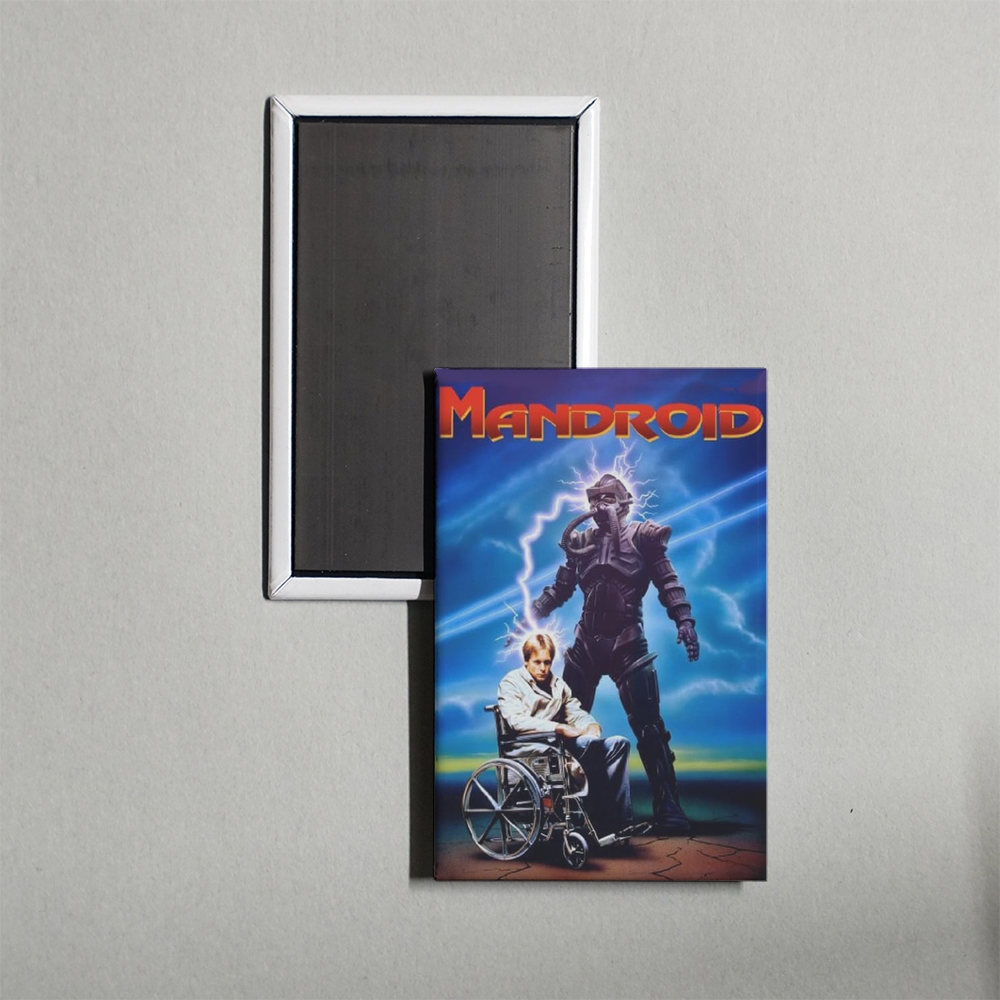 Mandroid Mini Movie Fridge Magnet