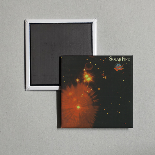 Manfred Mann's Earth Band - Solar Fire Album Cover Fridge Magnet