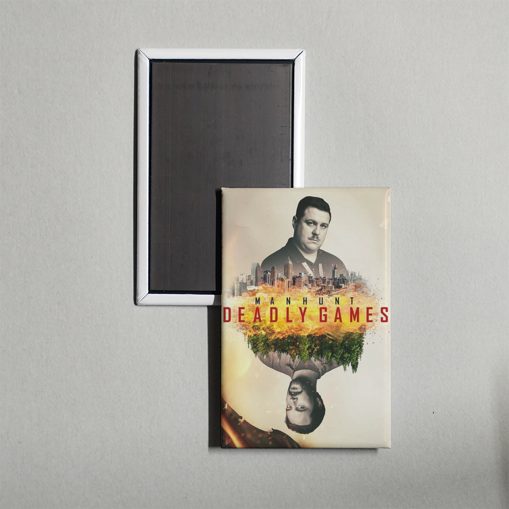 Manhunt TV Show Fridge Magnet
