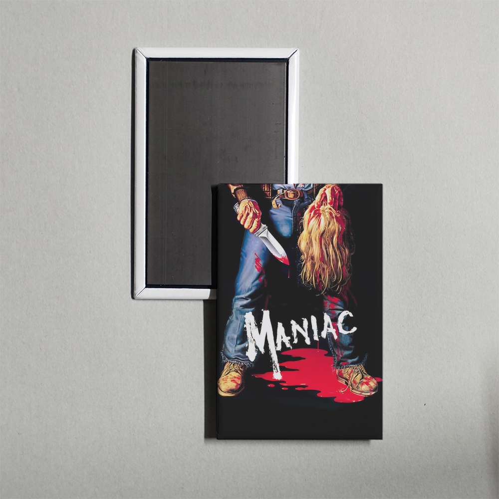 Maniac Mini Movie Fridge Magnet