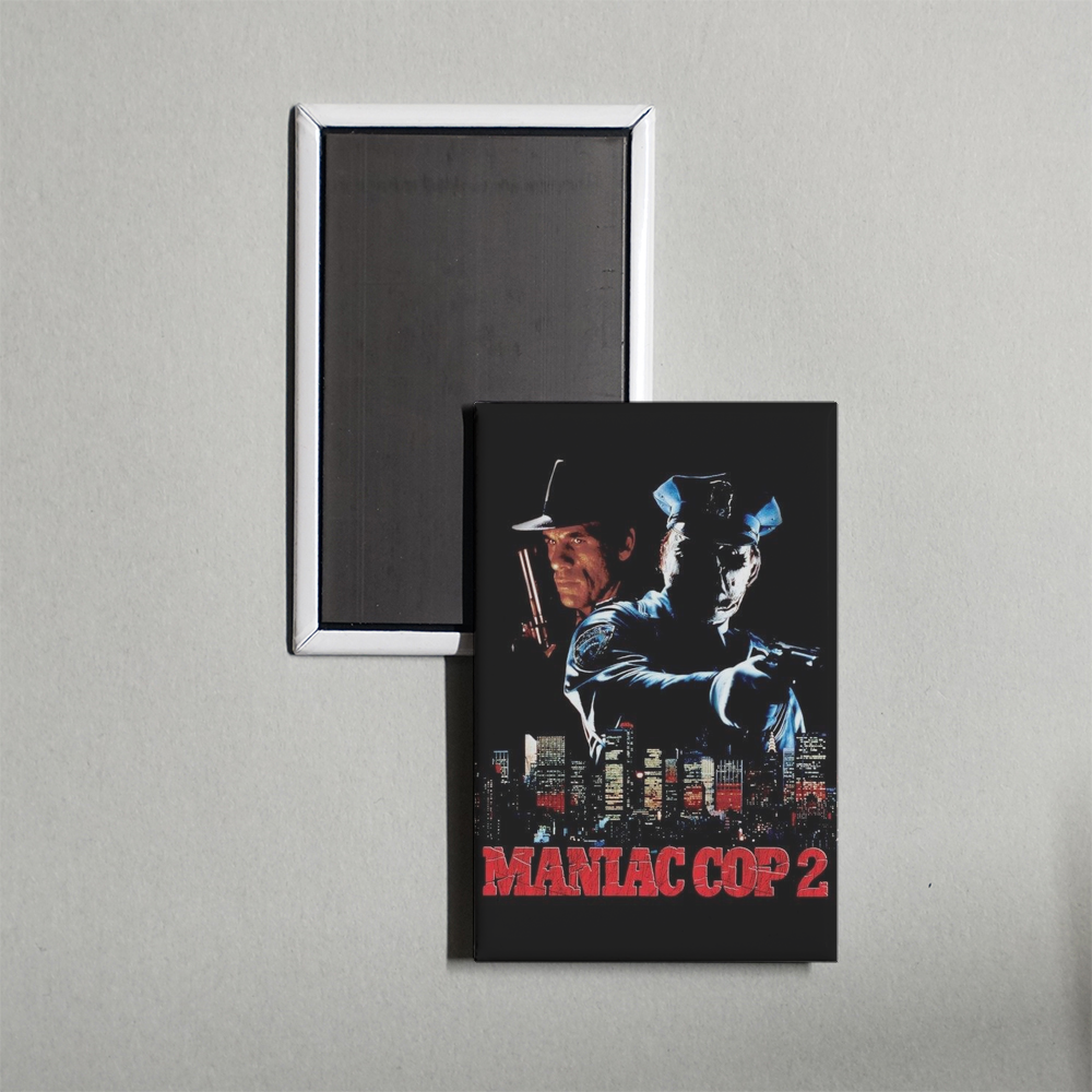 Maniac Cop 2 Mini Movie Fridge Magnet