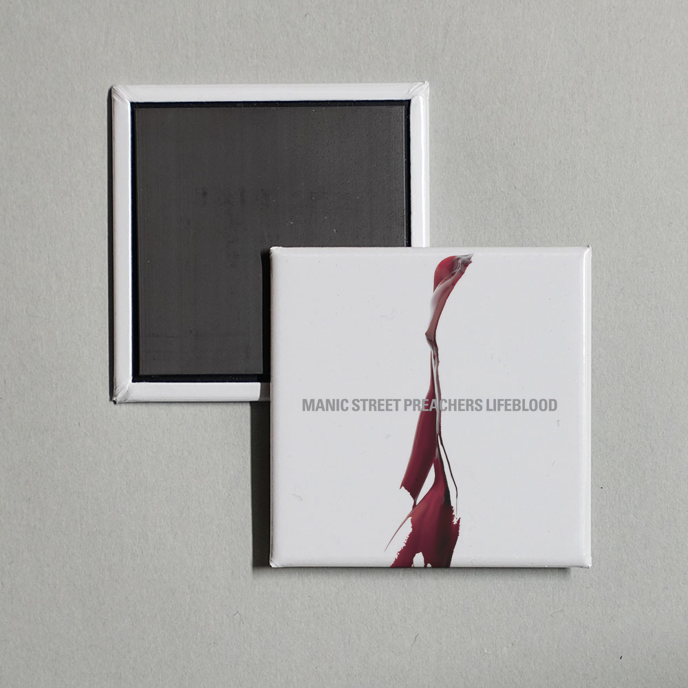 Manic Street Preachers - Lifeblood Album Cover Fridge Magnet