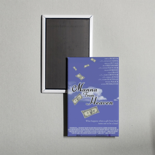 Manna from Heaven Mini Movie Fridge Magnet