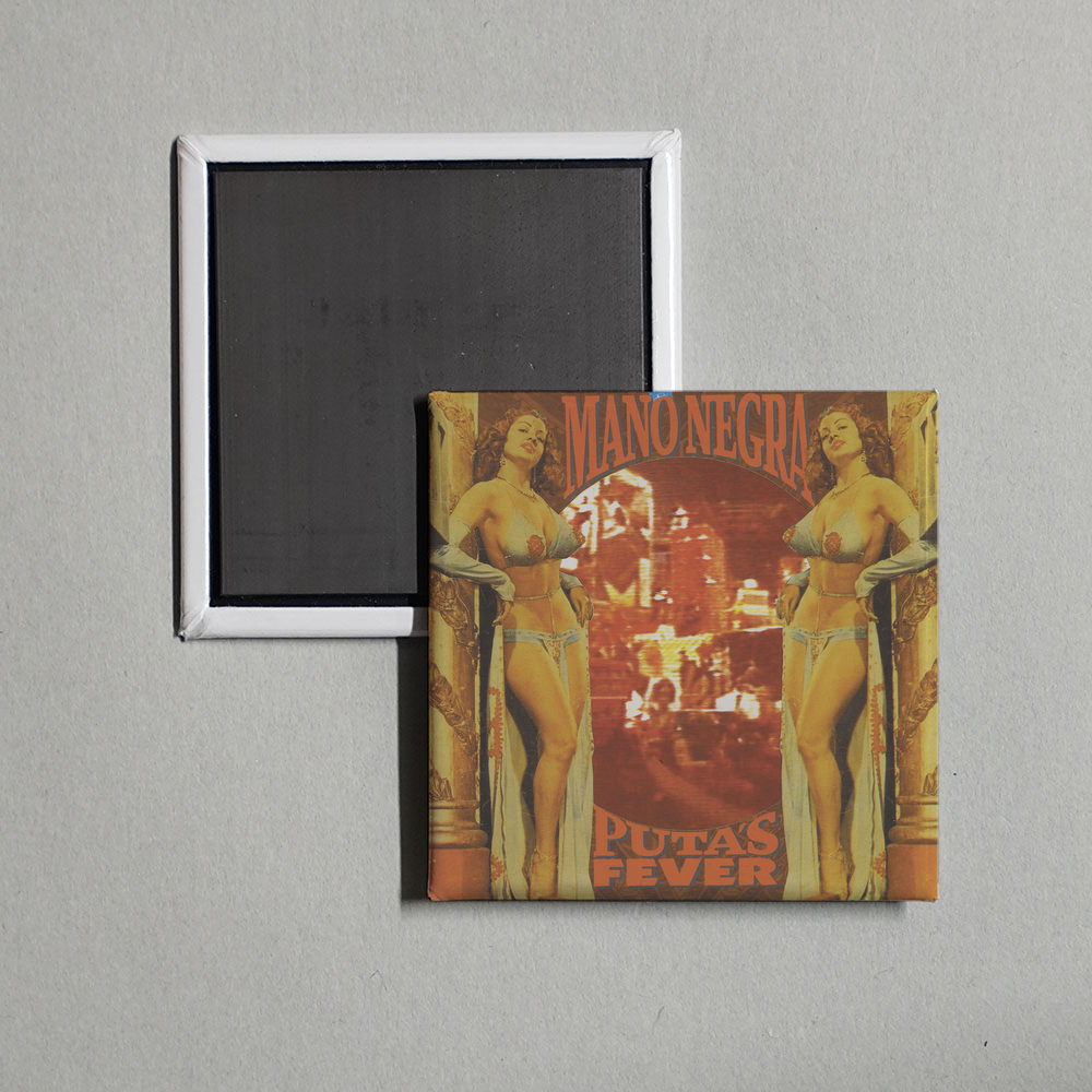 Mano Negra - Puta's Fever Album Cover Fridge Magnet