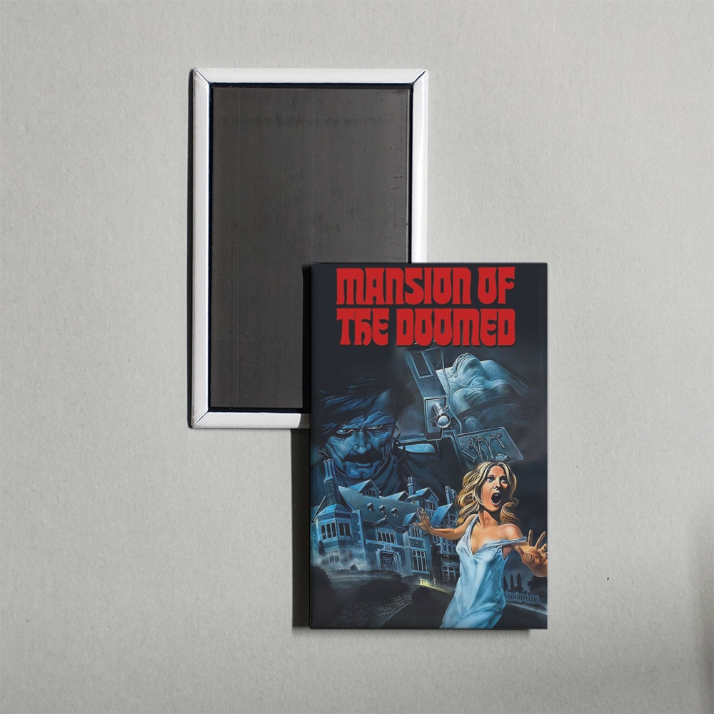 Mansion of the Doomed Mini Movie Fridge Magnet