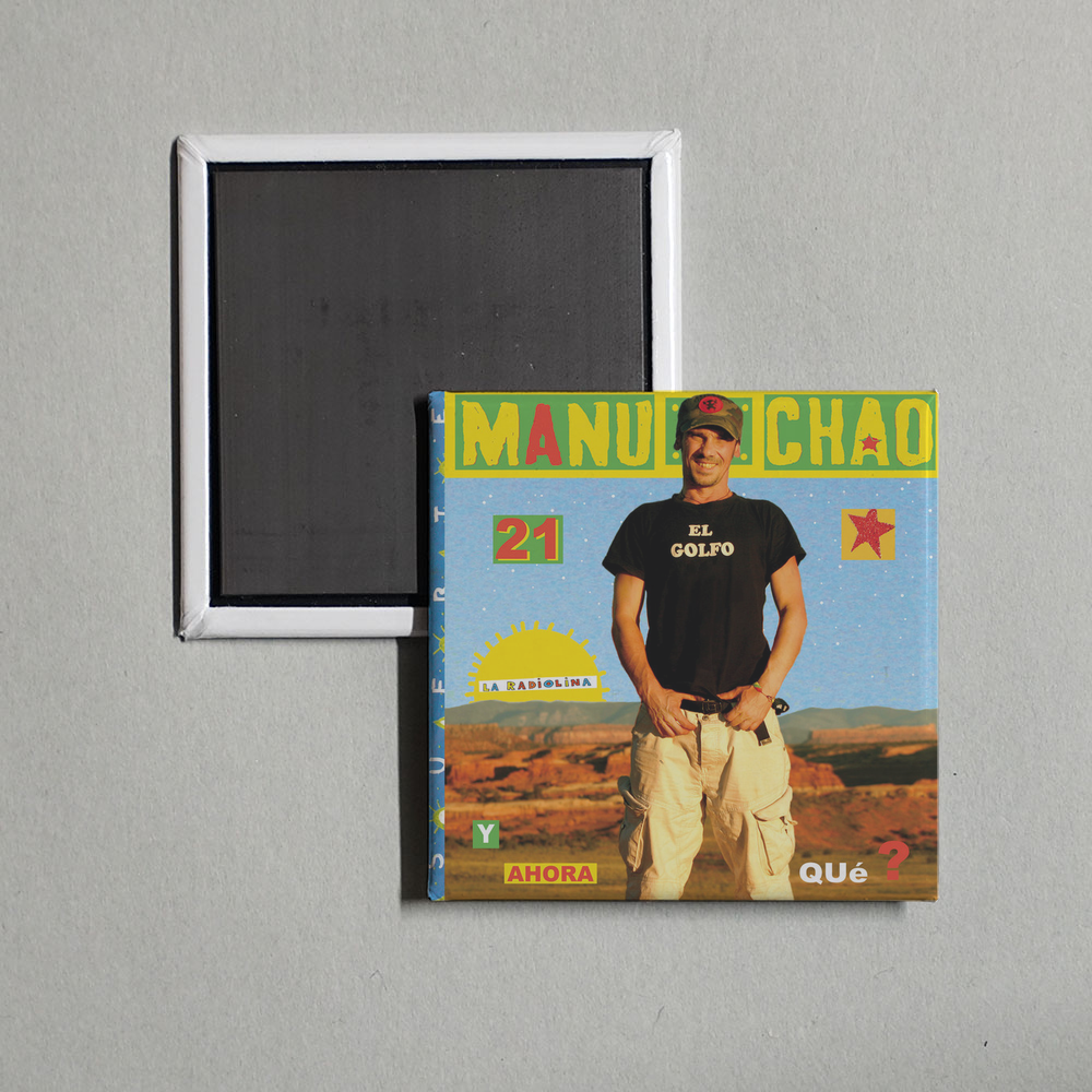 Manu Chao - La Radiolina Album Cover Fridge Magnet