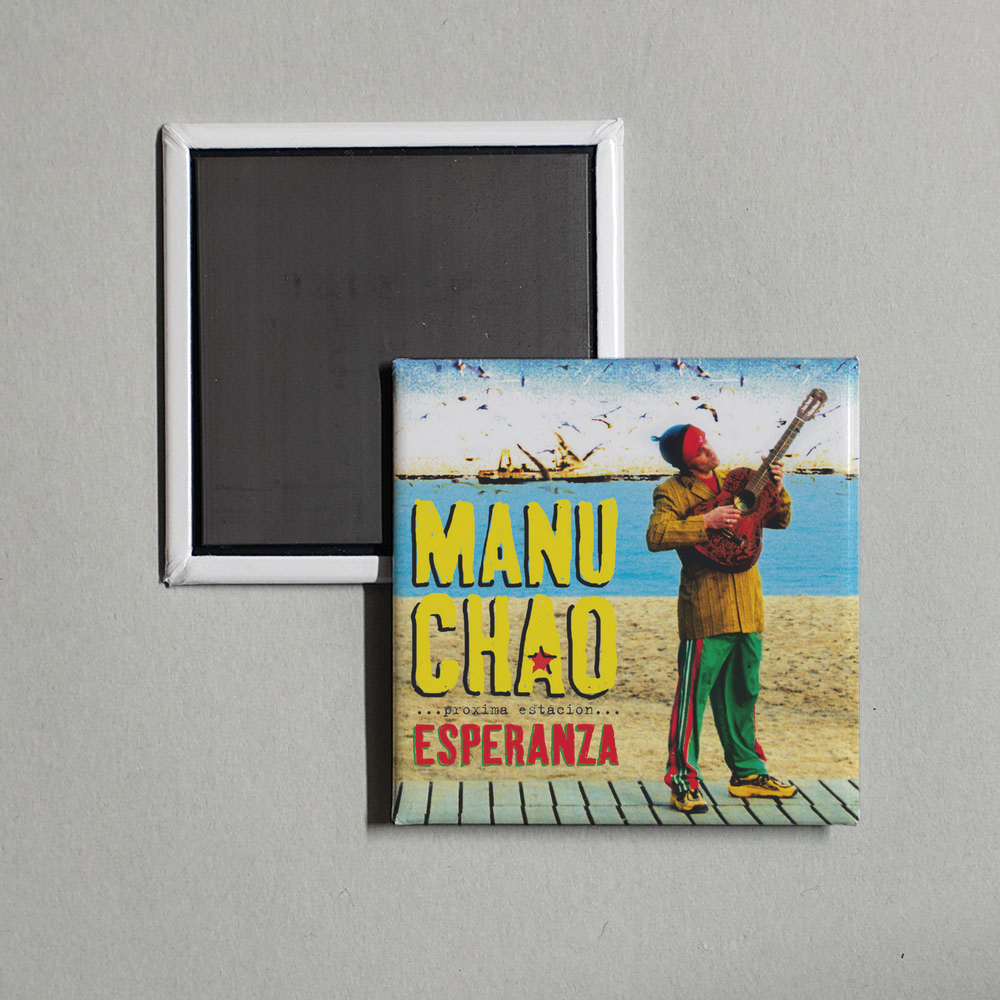 Manu Chao - Próxima Estación Esperanza Album Cover Fridge Magnet