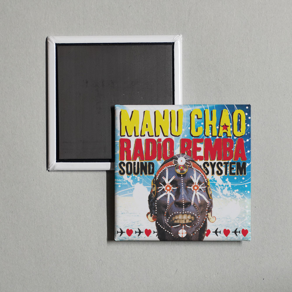 Manu Chao - Radio Bemba Sound System (Live) Album Cover Fridge Magnet