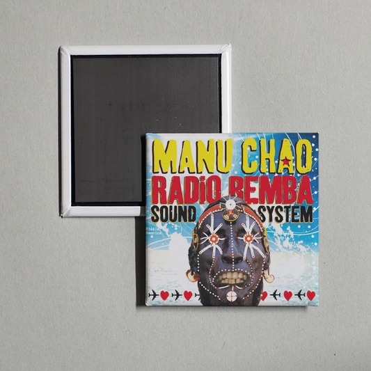 Manu Chao - Radio Bemba Sound System (Live) Album Cover Fridge Magnet