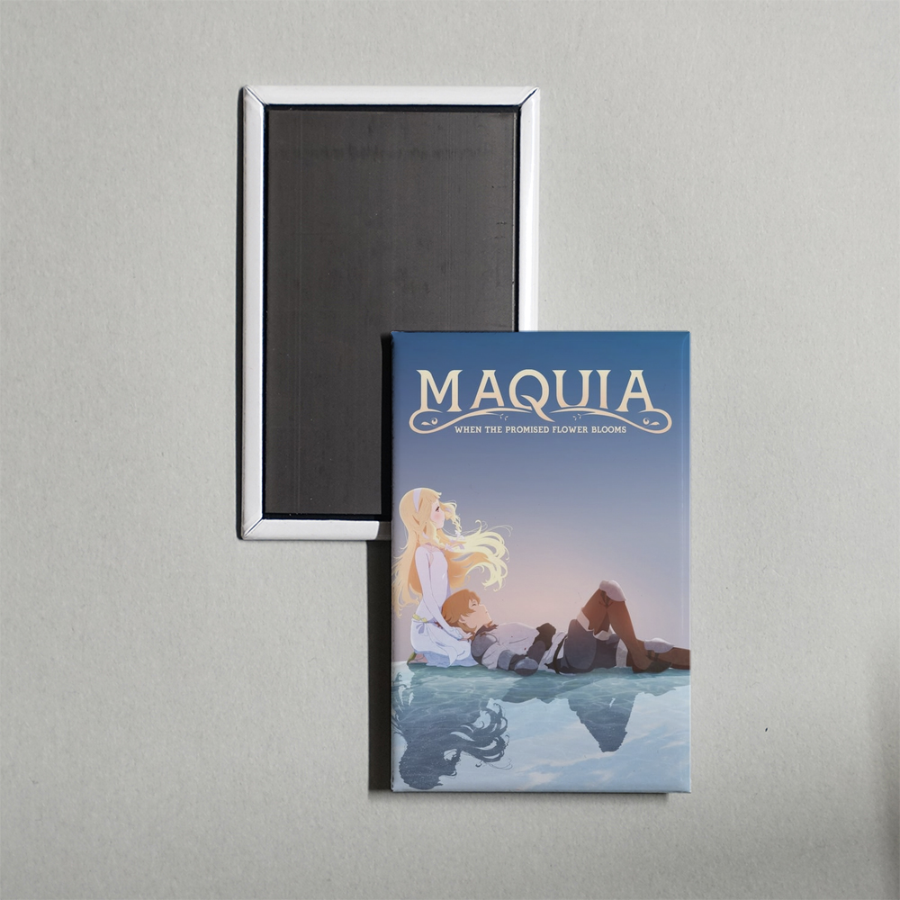 Maquia When the Promised Flower Blooms Mini Movie Fridge Magnet