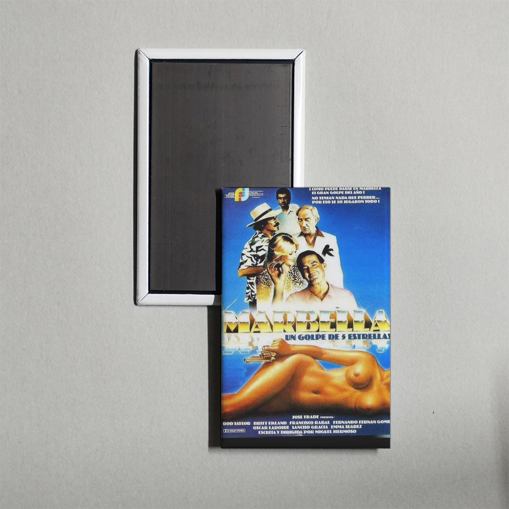 Marbella Mini Movie Fridge Magnet