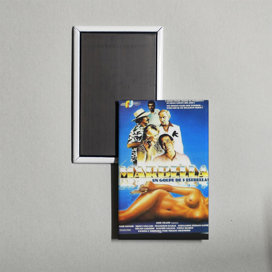 Marbella Mini Movie Fridge Magnet