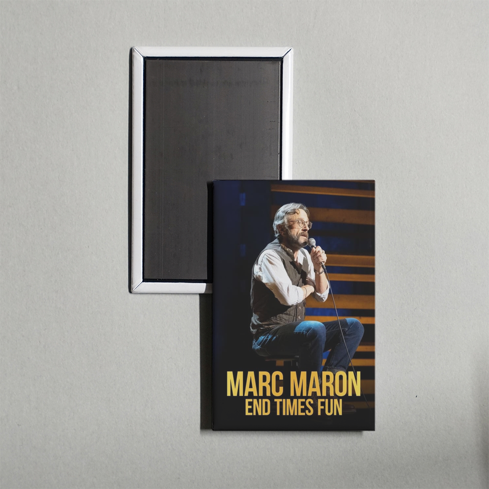 Marc Maron End Times Fun Mini Movie Fridge Magnet