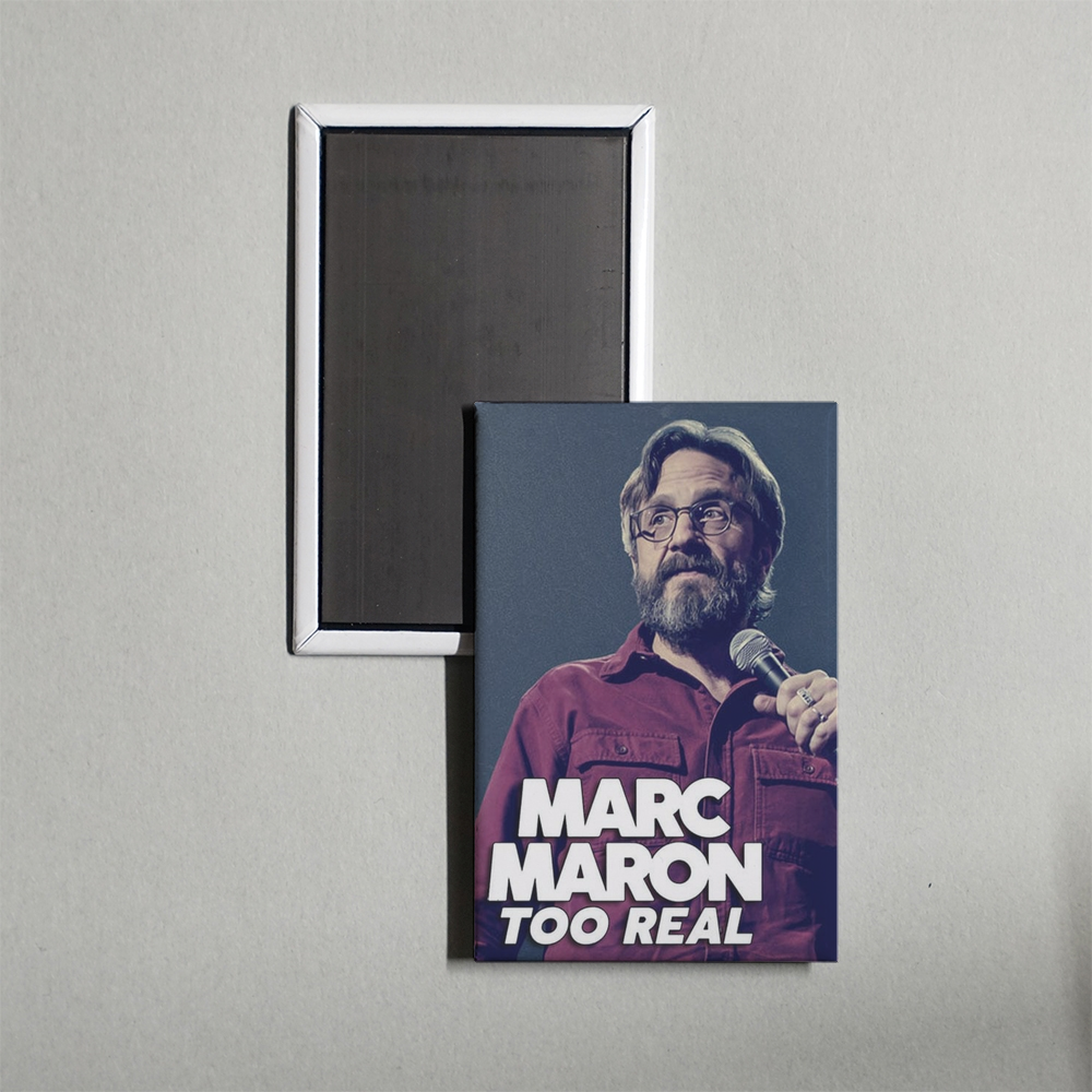 Marc Maron Too Real Mini Movie Fridge Magnet