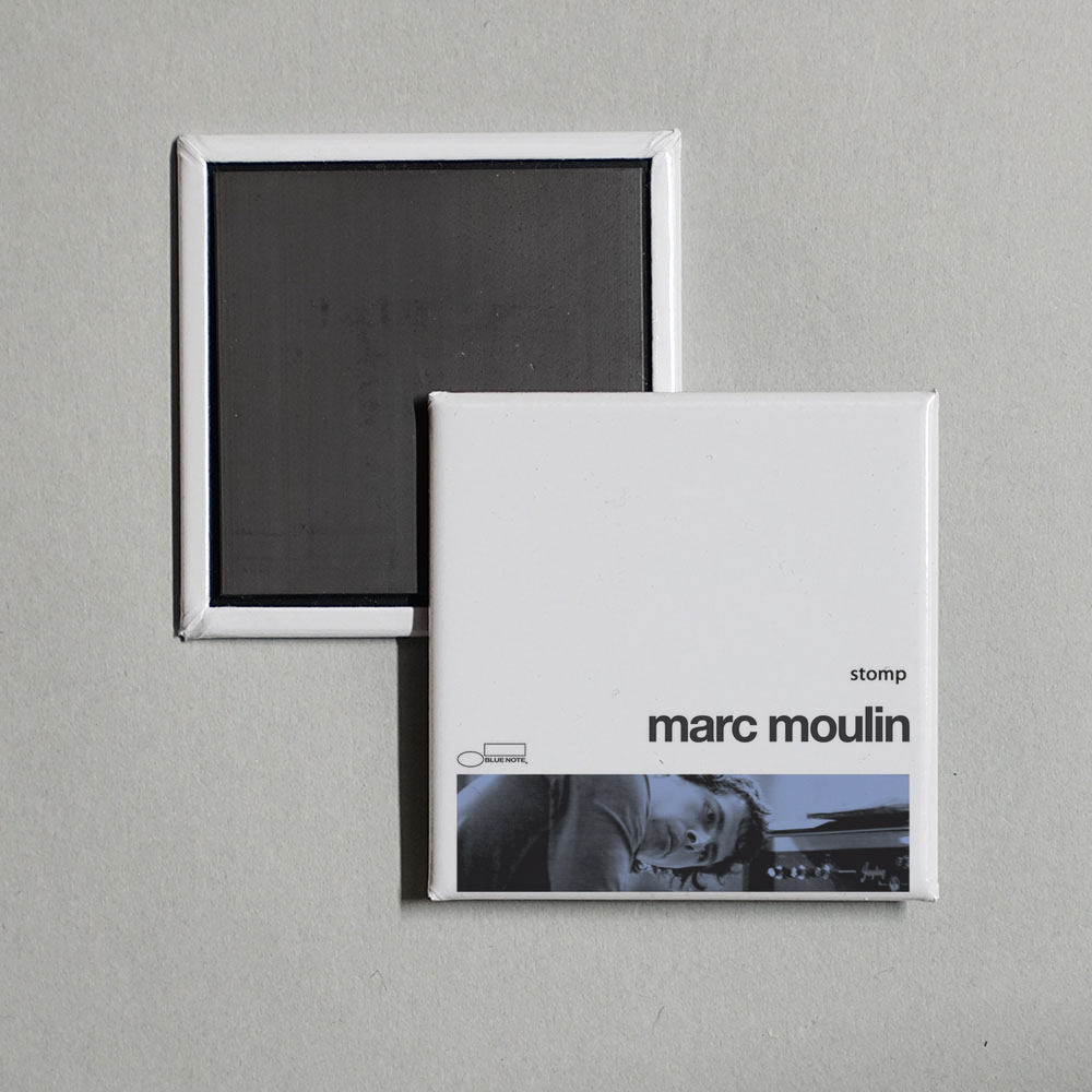 Marc Moulin - Placebo Years 1971 - 1974 Album Cover Fridge Magnet