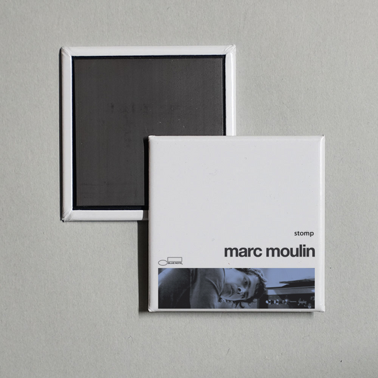Marc Moulin - Placebo Years 1971 - 1974 Album Cover Fridge Magnet