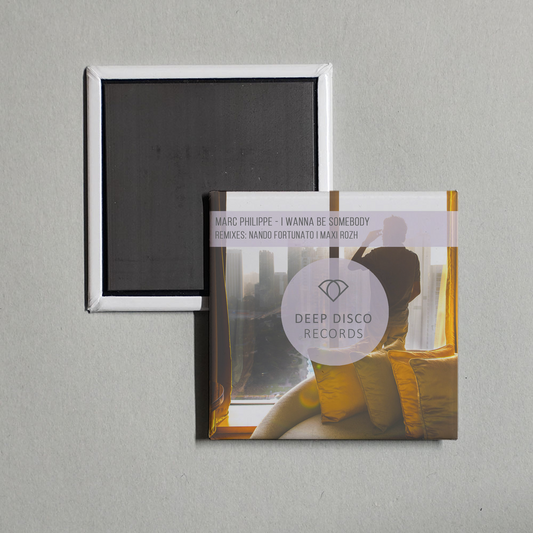 Marc Philippe - I Wanna Be Somebody Album Cover Fridge Magnet