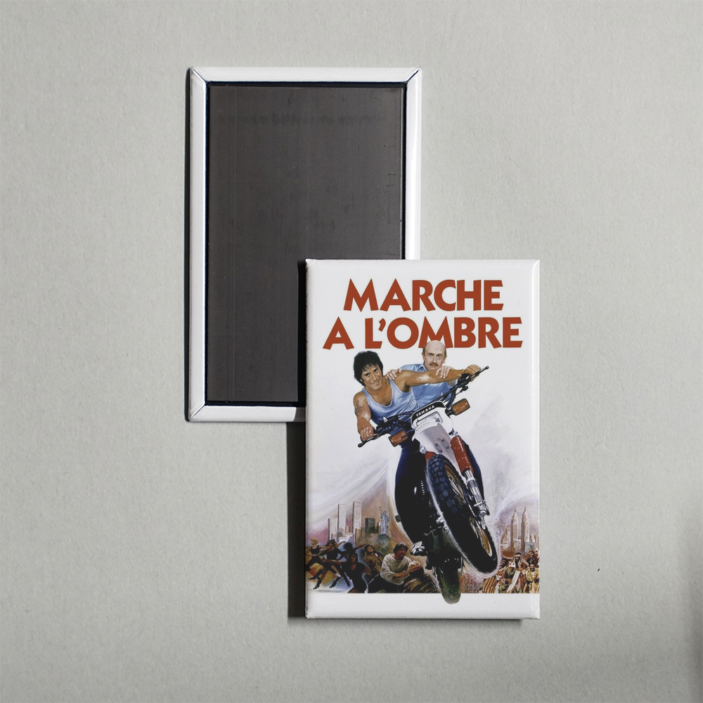 Marche Ã  l'ombre Mini Movie Fridge Magnet