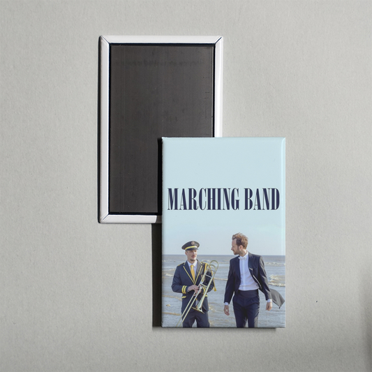 Marching Band Mini Movie Fridge Magnet