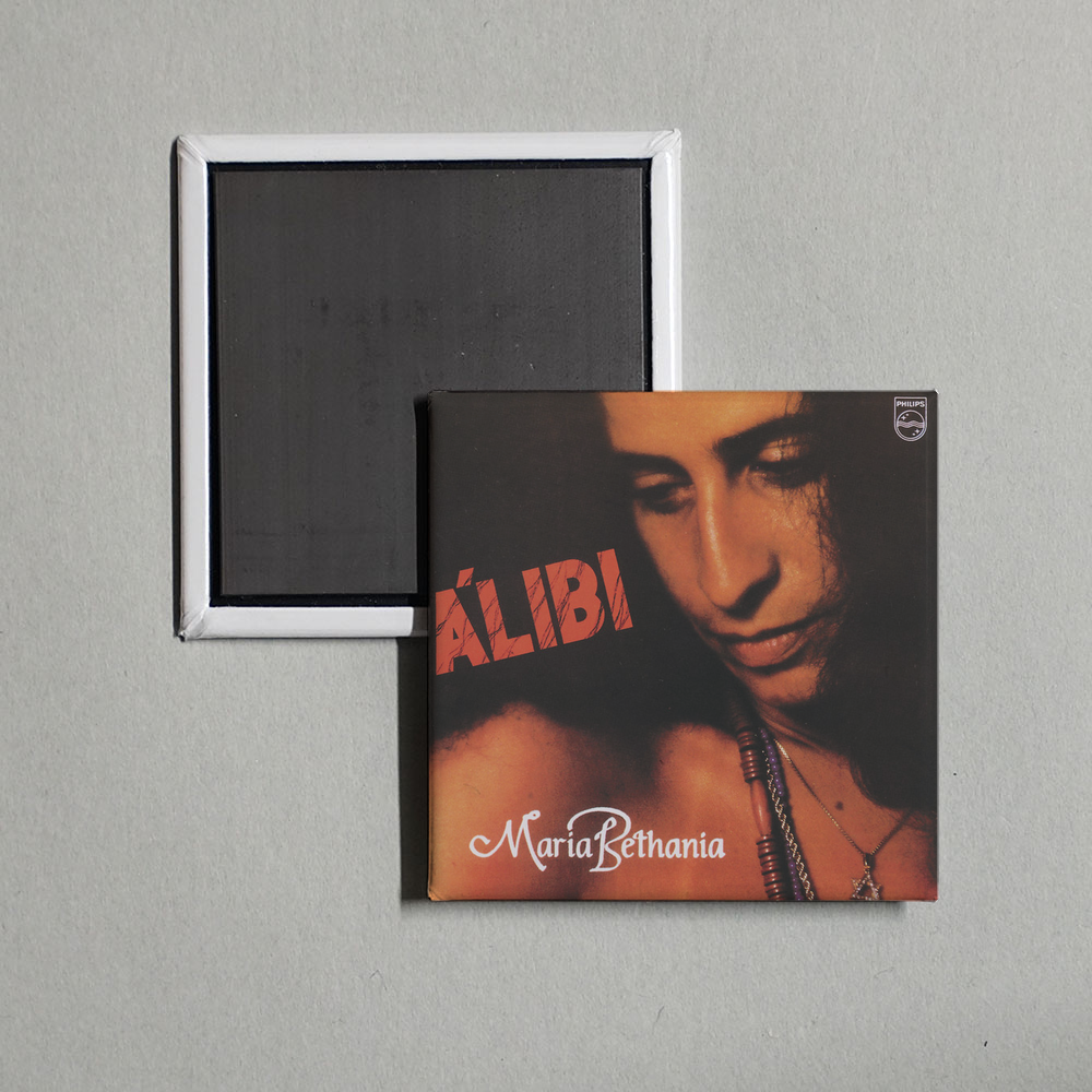 Maria Bethânia - Alibi Album Cover Fridge Magnet