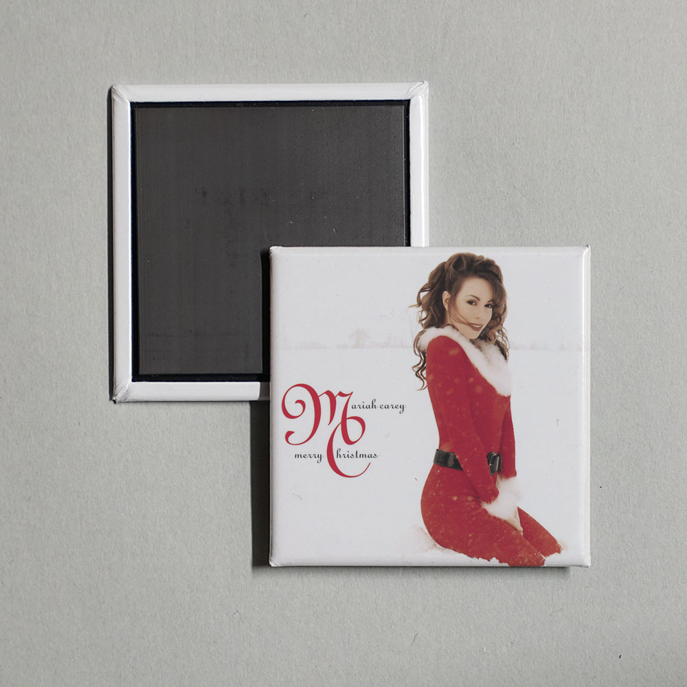 Mariah Carey - Merry Christmas Album Cover Fridge Magnet