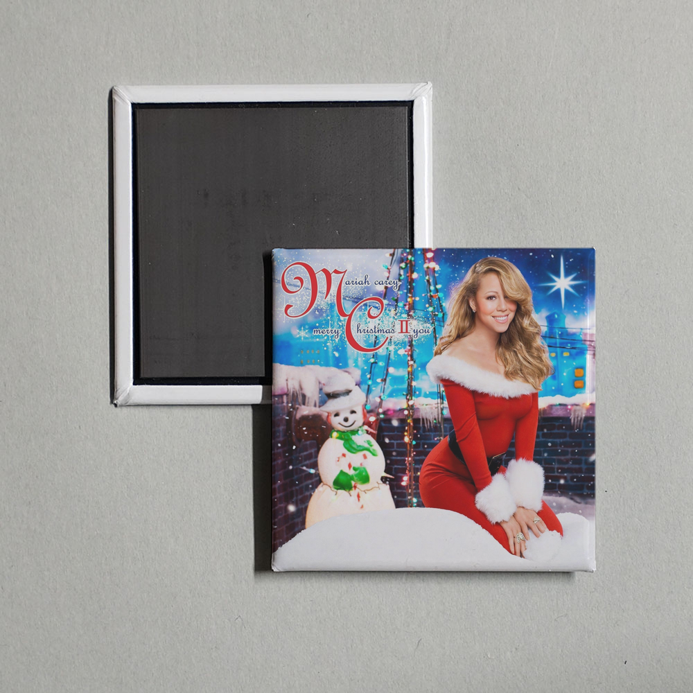 Mariah Carey - Merry Christmas II You Album Cover Fridge Magnet