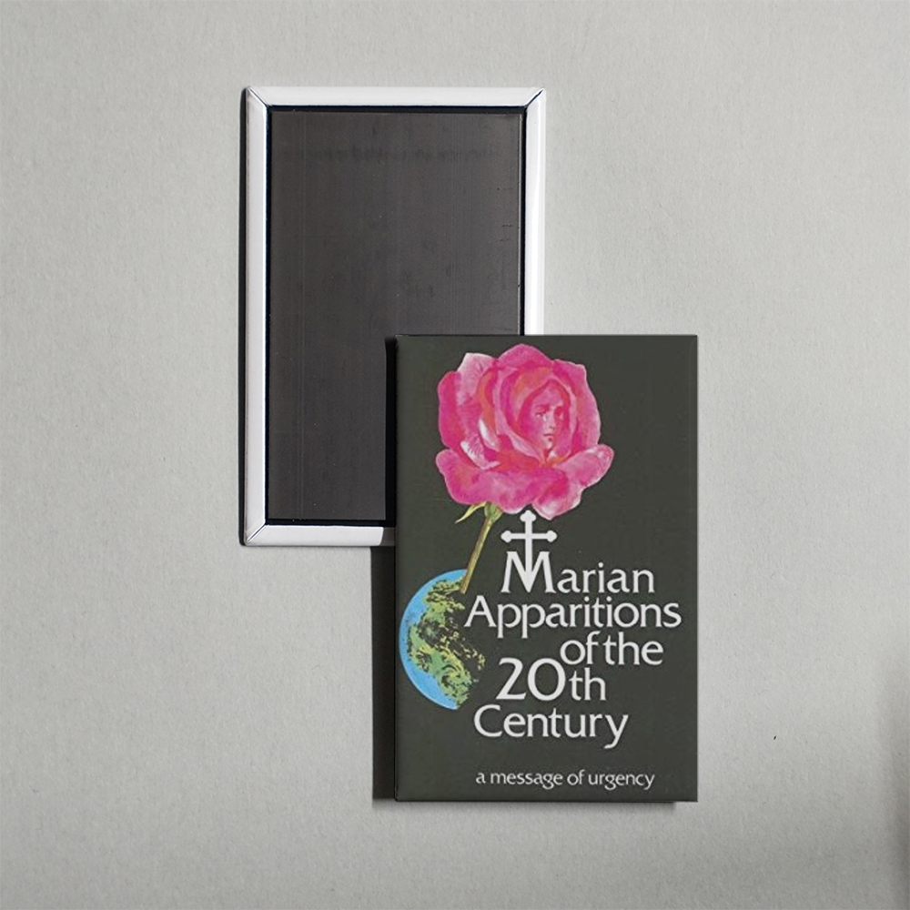 Marian Apparitions of the 20th Century A Message of Urgency Mini Movie Fridge Magnet