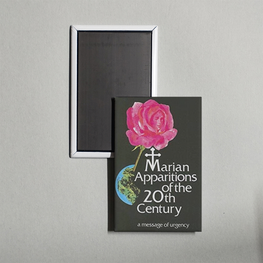 Marian Apparitions of the 20th Century A Message of Urgency Mini Movie Fridge Magnet