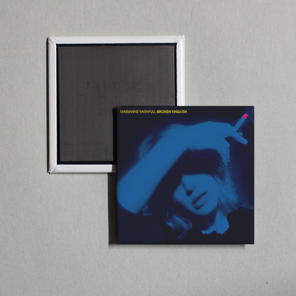 Marianne Faithfull - Broken English Album Cover Fridge Magnet