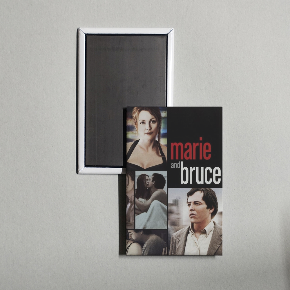 Marie and Bruce Mini Movie Fridge Magnet