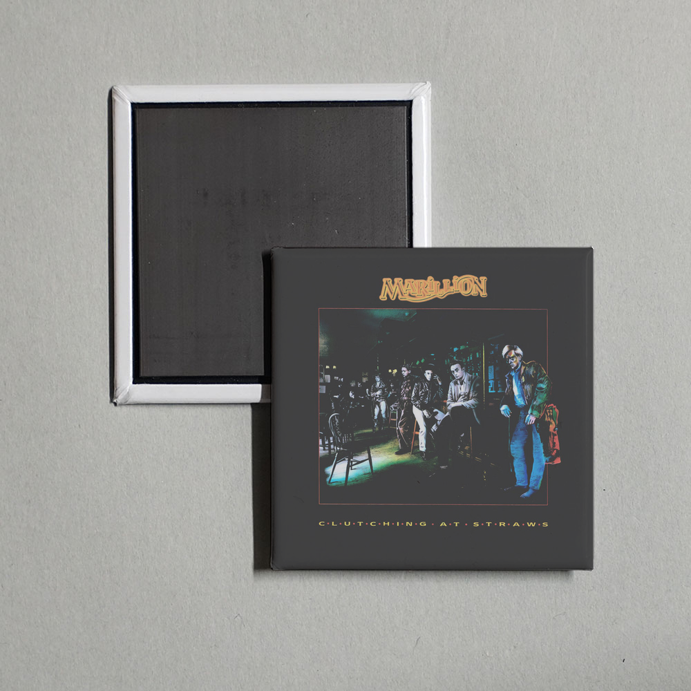 Marillion - Clutching at Straws Album Cover Fridge Magnet