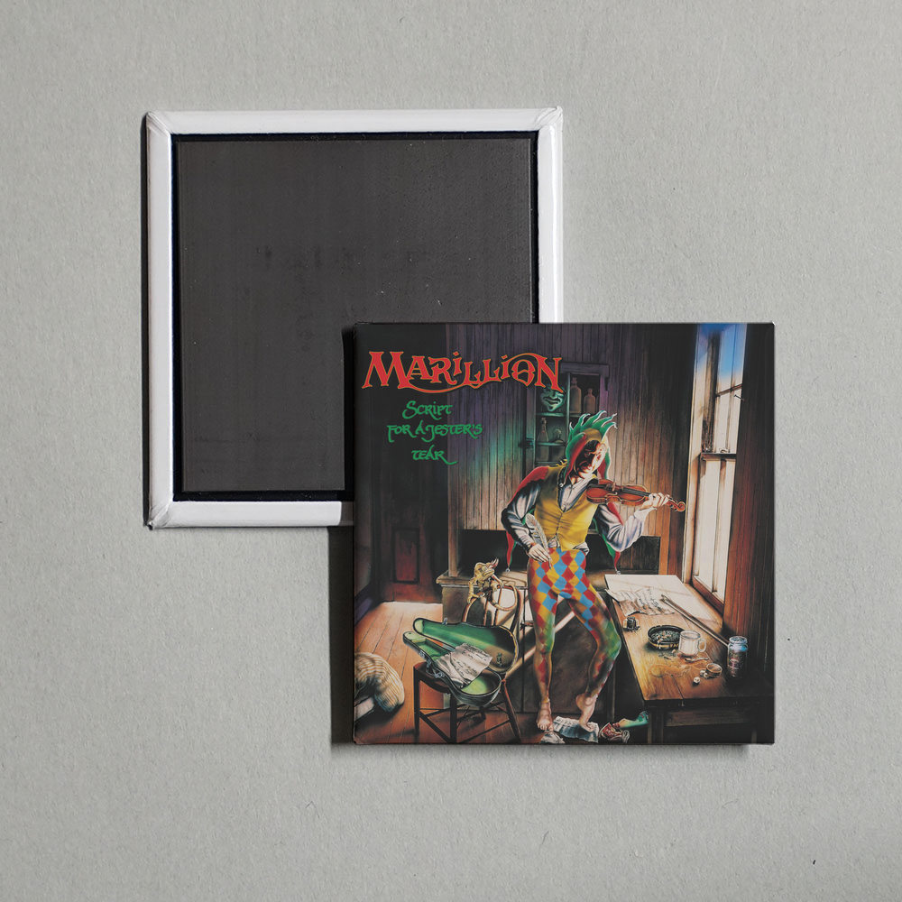 Marillion - Script for a Jester's Tear Album Cover Fridge Magnet