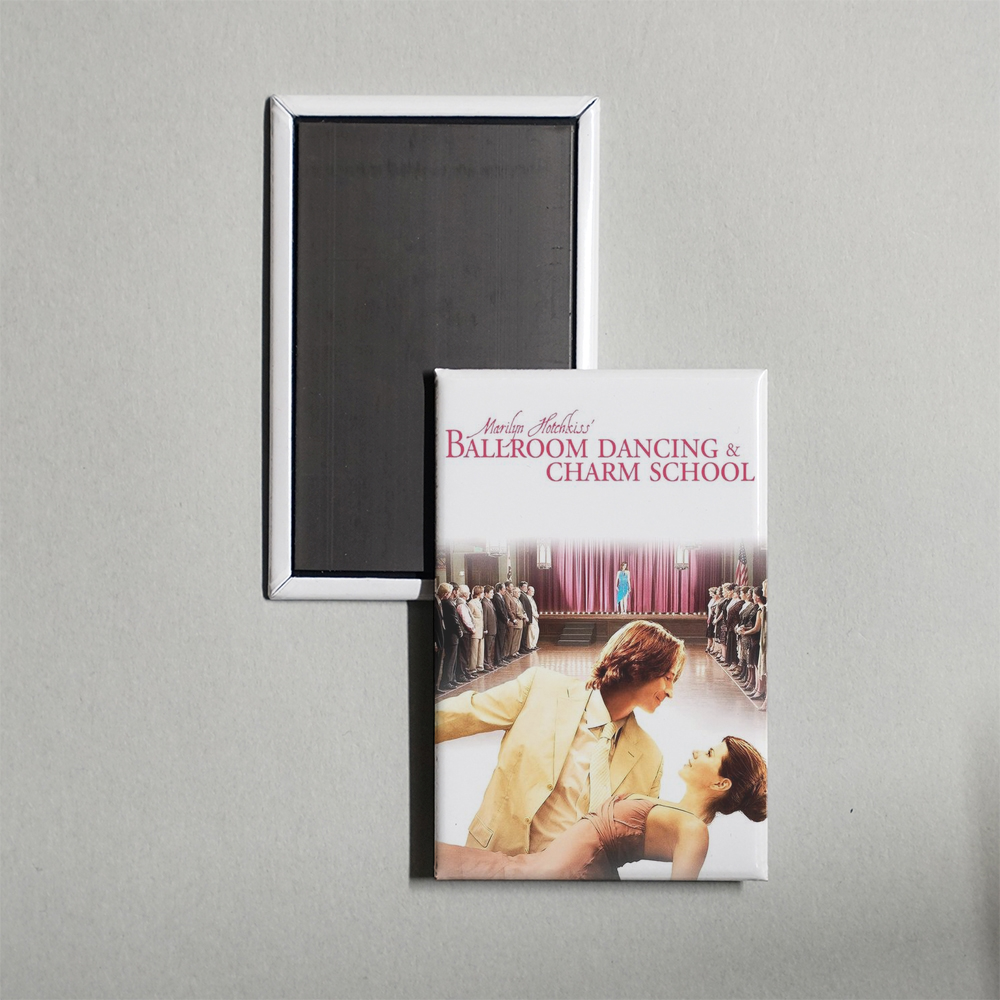 Marilyn Hotchkiss' Ballroom Dancing & Charm School Mini Movie Fridge Magnet