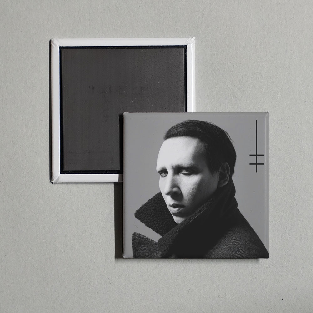Marilyn Manson - Heaven Upside Down Album Cover Fridge Magnet