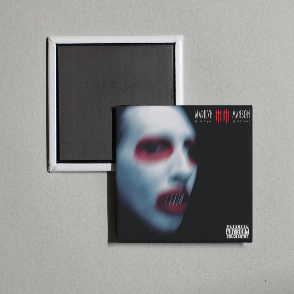 Marilyn Manson - The Golden Age Of Grotesque Album Cover Fridge Magnet