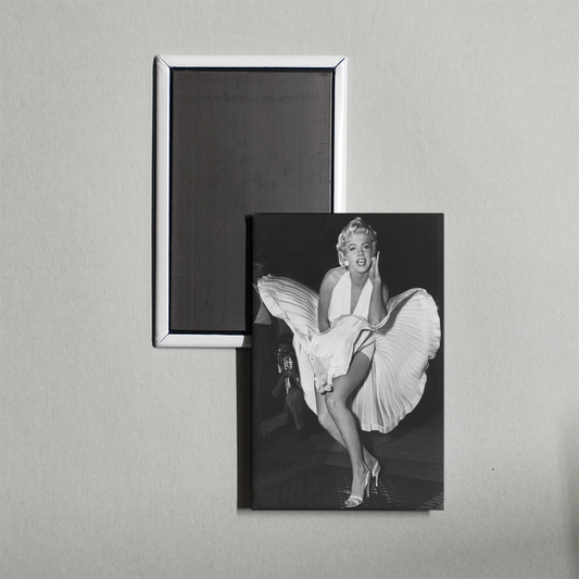 Marilyn Monroe Flowy Dress Fridge Magnet