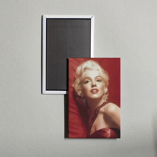 Marilyn Monroe Red Dress Fridge Magnet