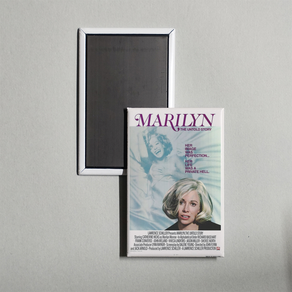 Marilyn The Untold Story Mini Movie Fridge Magnet