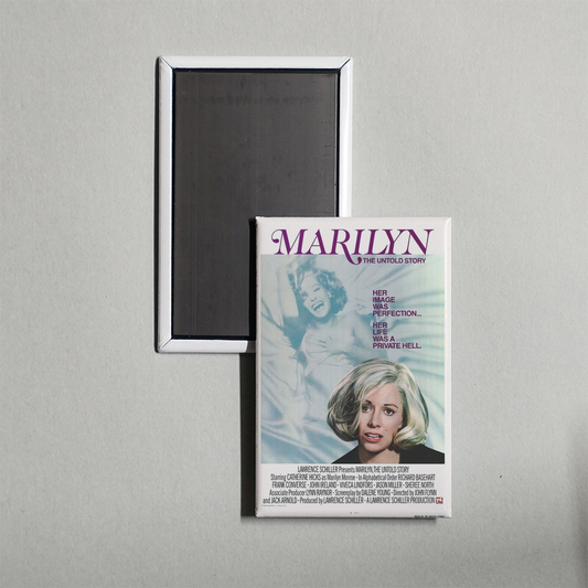 Marilyn The Untold Story Mini Movie Fridge Magnet