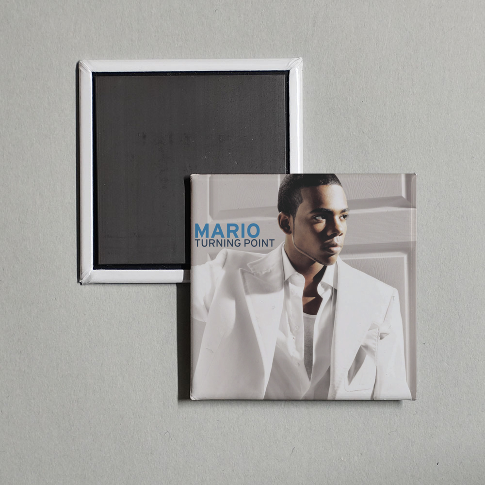 Mario - Turning Point Album Cover Fridge Magnet