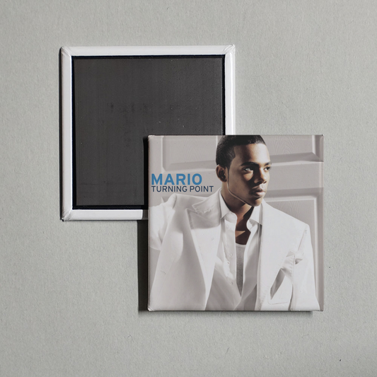 Mario - Turning Point Album Cover Fridge Magnet