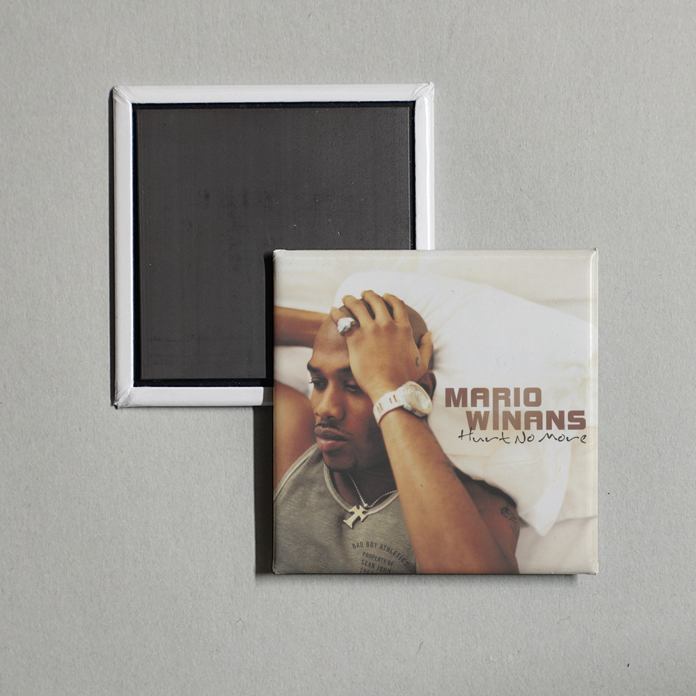 Mario Winans - Hurt No More Album Cover Fridge Magnet