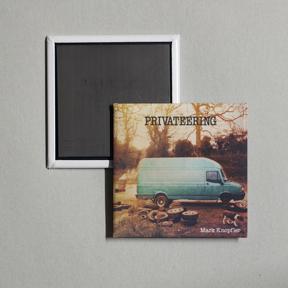 Mark Knopfler - Privateering (Deluxe Version) Album Cover Fridge Magnet
