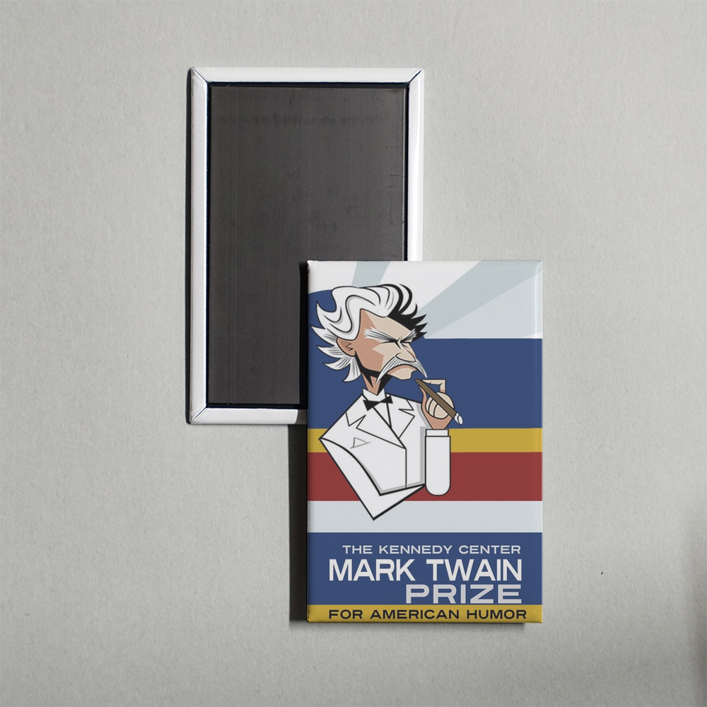 Mark Twain Prize TV Show Fridge Magnet